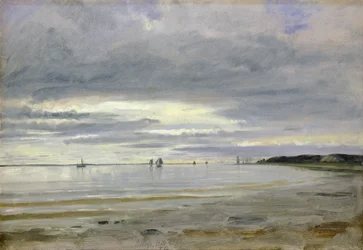 Der Strand von Blankenese, 8. Oktober 1842